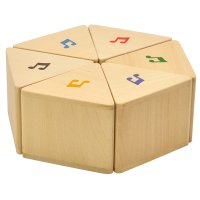 Zvukové dřevěné kostky
