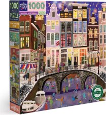 Puzzle Magický Amsterdam 1000 dílků, eeBoo