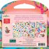Magical Creatures, Book with 180+ Stickers and handle, eeBoo