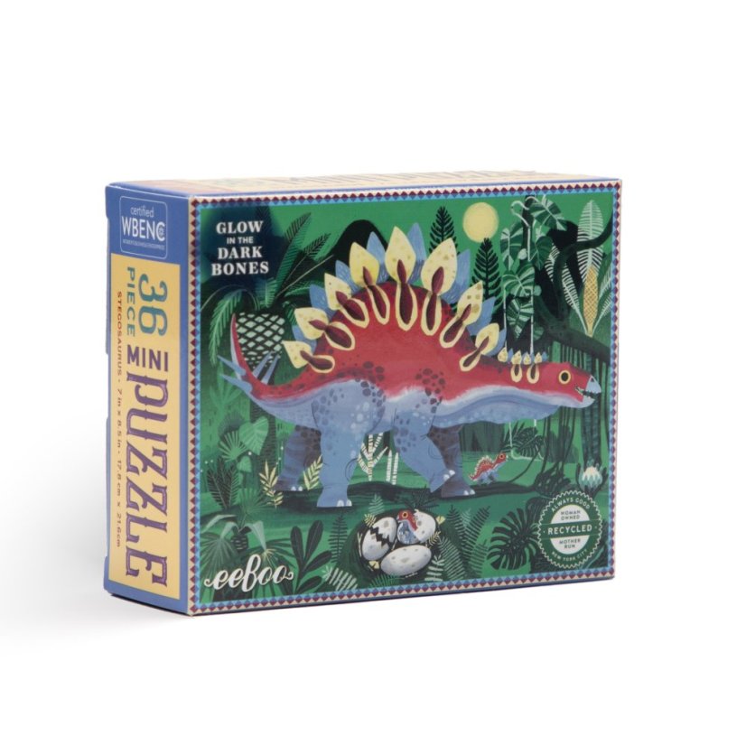 Dinosaurs 36 Piece puzzle, glows in the dark (bones) - pick one of 4