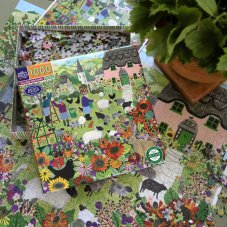 Village Orchard 1000 Piece Square Puzzle, eeBoo