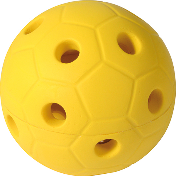Ringing soccer ball - sensoric toy