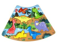 Doeviné puzzle Dinosauoi propojitelné