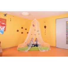 Net tent white flame-retardant