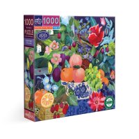 Zátiší s peckovým ovocem - puzzle 1000 dílků, eeboo