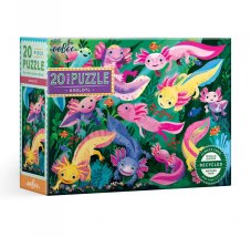 Puzzle Axoloti 20 dílků, eeBoo