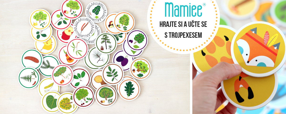 Trojpexesa Mamiee - kvalitní český výrobek (velmi kvalitní pevný karton)
