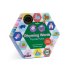 Rhyming Words Puzzle Pairs, Hexagon, eeBoo
