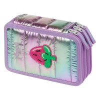 BAAGL Školní penál třípatrový Lavender