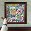 Puzzle Abstraktní zahrada 1000 dílků, eeBoo