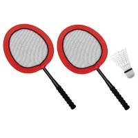 Badmintonová sada s MEGA košíčkem- různé barvy (perfektní i pro nejmenší děti)