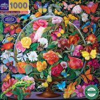 Butterfly Still Life -  1000 Piece Puzzle eeBoo
