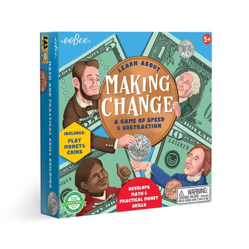 Make a change - Board Game, eeBoo