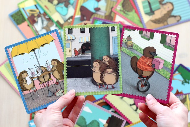 Create a Story Cards - Animal Village