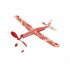 Kreativní sada DIY Červené letadlo na gumičku