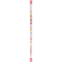 Kouzelná hůlka se třpytkami a barevnými kamínky, 45 cm - různé barvy