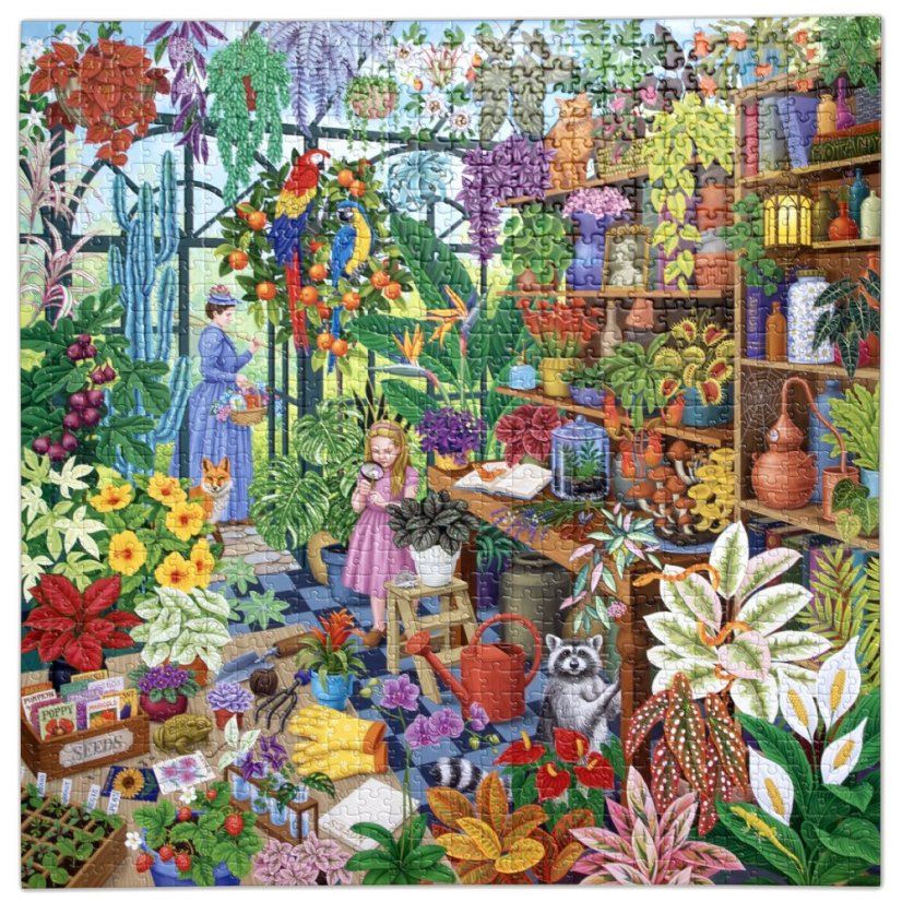 Puzzle Alchemist's Greenhouse 1000 pcs, eeboo