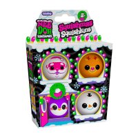 Schylling - Sada mačkacích míčků Squishmas Squishkins