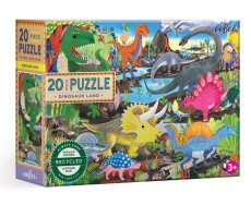 Puzzle  Země dinosaurů 20 dílků - eeBoo