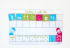 Flexi Magnetic tab without pictograms - Daily Routines schedule