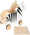 small foot Box na hračky Zebra