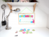 Magnetic tab Today I will do without pictograms - Daily Routine Schedule