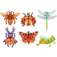 Mega Magnety oboustranné - Magnetické puzzle "Hmyz" sada 6 kusů