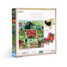Garden Harvest 1000 Piece Square Puzzle, eeBoo