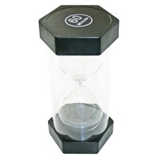 Giga-sandtimer 60 min black