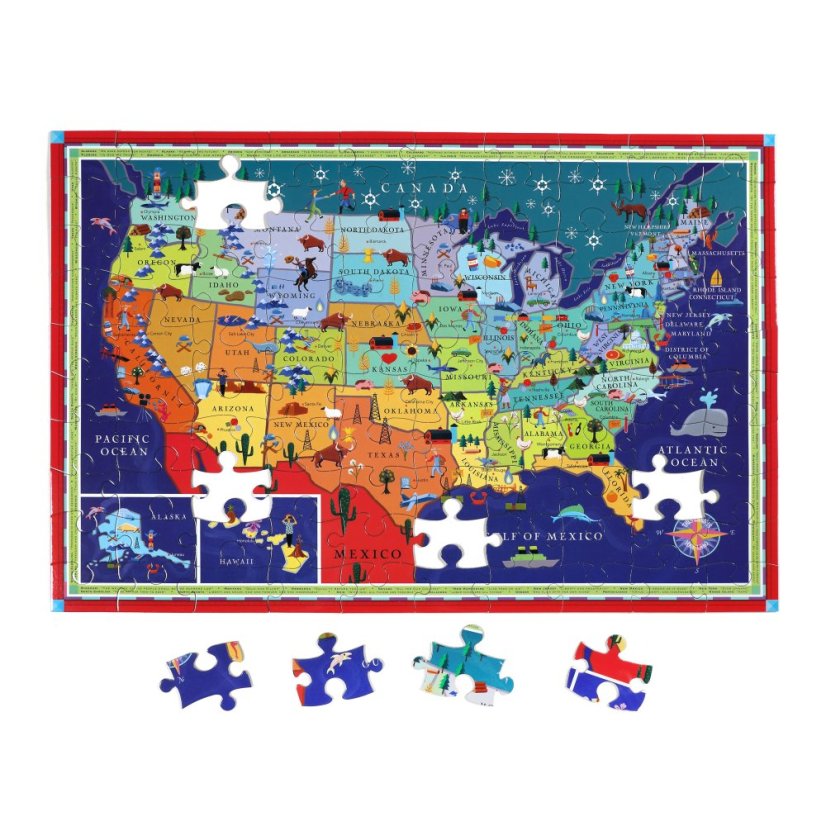 This Land is Your Land 100 Piece Puzzle, eeBoo