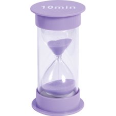 Přesýpací hodiny / časovač - 10 minut (fialové)