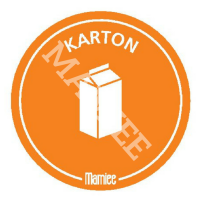 Samolepka Karton