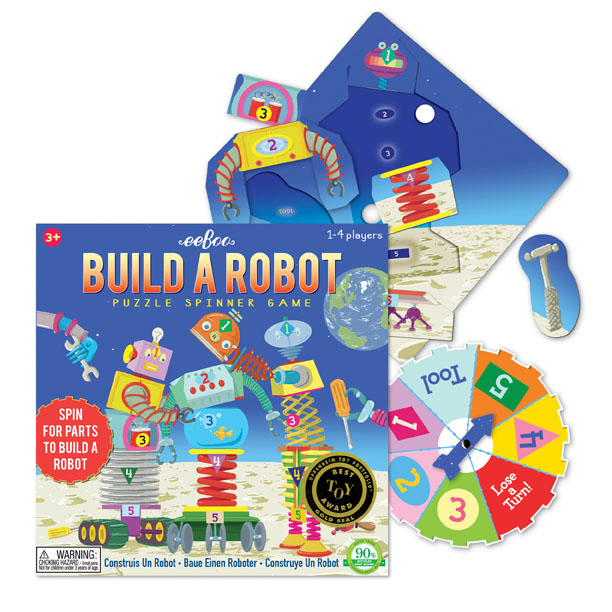 Společenská hra - Sestav si robota, eeBoo