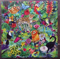 Puzzle Amazonský deštný prales 1000 dílků, eeBoo