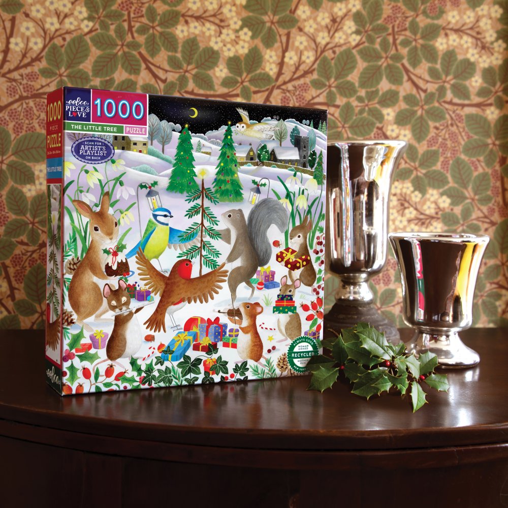 The Little Tree - puzzle 1000 pcs, eeBoo