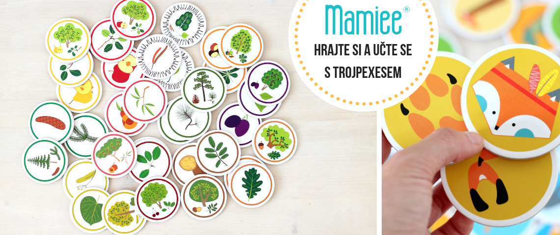 Trojpexesa Mamiee - kvalitní český výrobek (velmi kvalitní pevný karton)