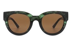 AK Sluneční brýle Lilly Zelená / Green Marble Transparent - A.kjaerbede