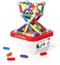 Magnetická stavebnice -  SmartMax Kontejner - 100 ks