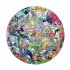 Paradise Garden 500 Piece Round Puzzle, eeboo