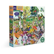 Jedlé houby - puzzle 500 dílků, eeBoo