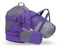 BAAGL SET 3 Skate Dual: batoh, penál, sportovní taška GRS