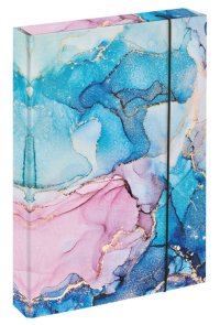 BAAGL Desky na školní sešity A4 Jumbo Marble Pink