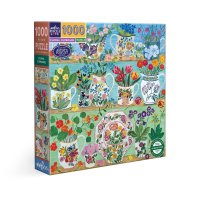 Floral Cupboard -  1000 Piece Puzzle eeBoo