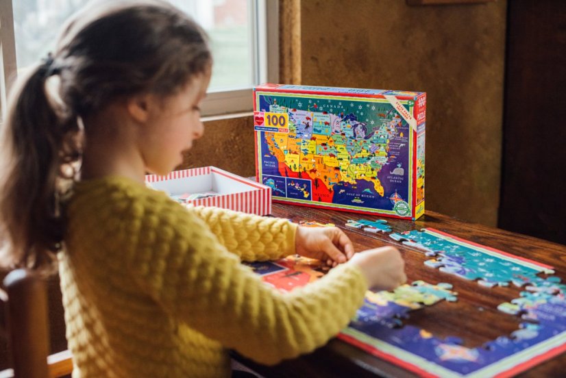 This Land is Your Land 100 Piece Puzzle, eeBoo