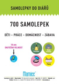 Samolepky do diářů a kalendářů - 700 kusů