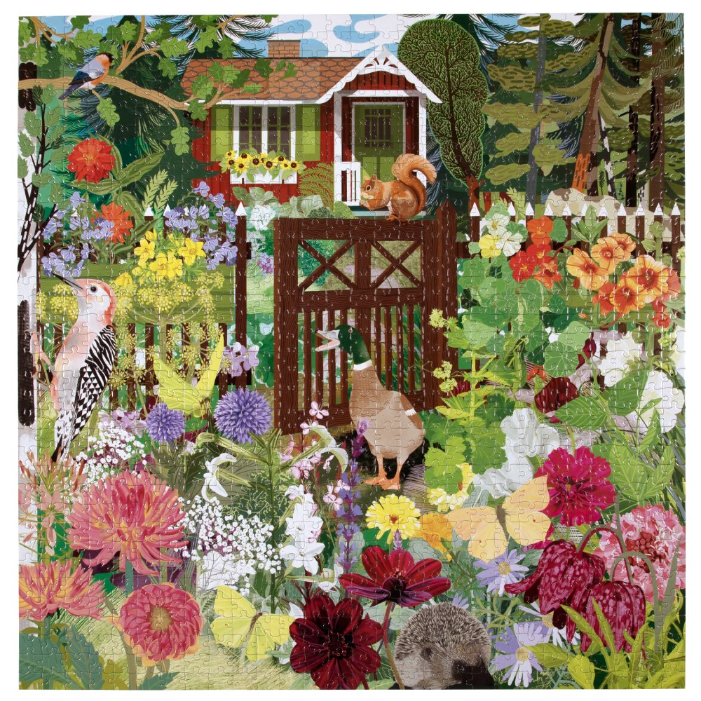 Scandinavian Garden - 1000 Piece Puzzle eeBoo