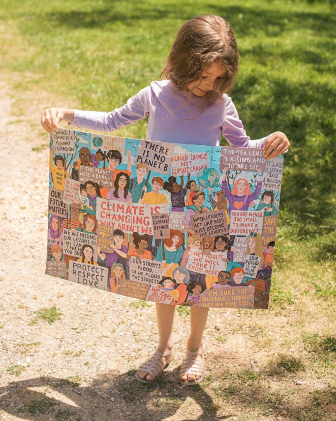 Climate March 100 Piece Puzzle