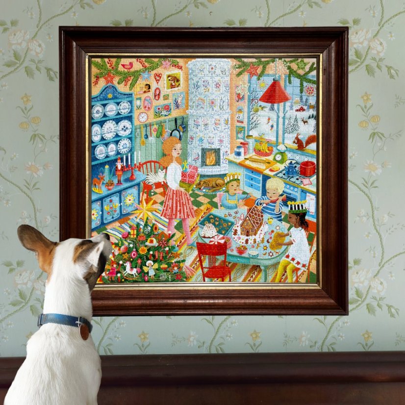 Swedish Holiday Kitchen - puzzle 1000 pcs, eeboo