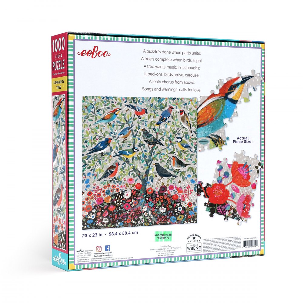Songbirds Tree 1000 Piece Puzzle