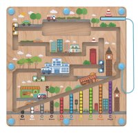 Magnetická hrací deska City